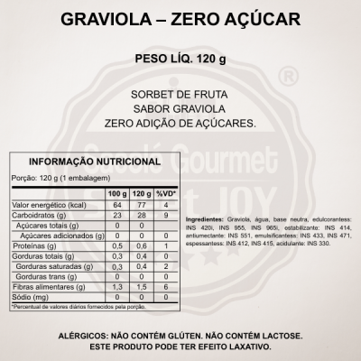 GRAVIOLA - ZERO AÇÚCAR