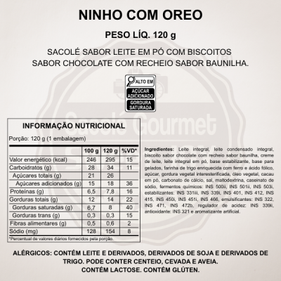 NINHO COM OREO